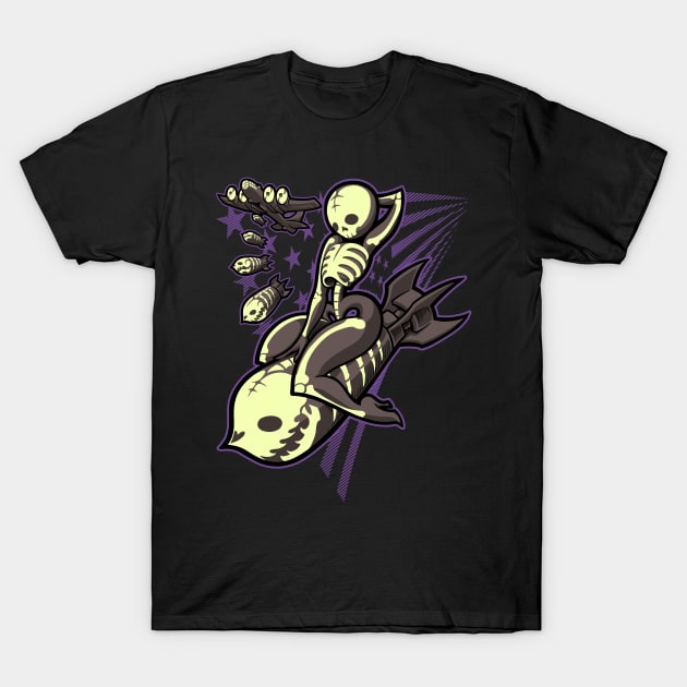 Death From Above T-Shirt by JEHSEE